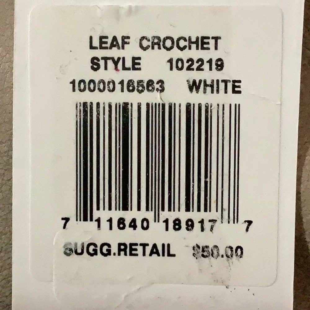 THE SAK Leaf Crochet Shoulder Bag White - Picture 7 of 7